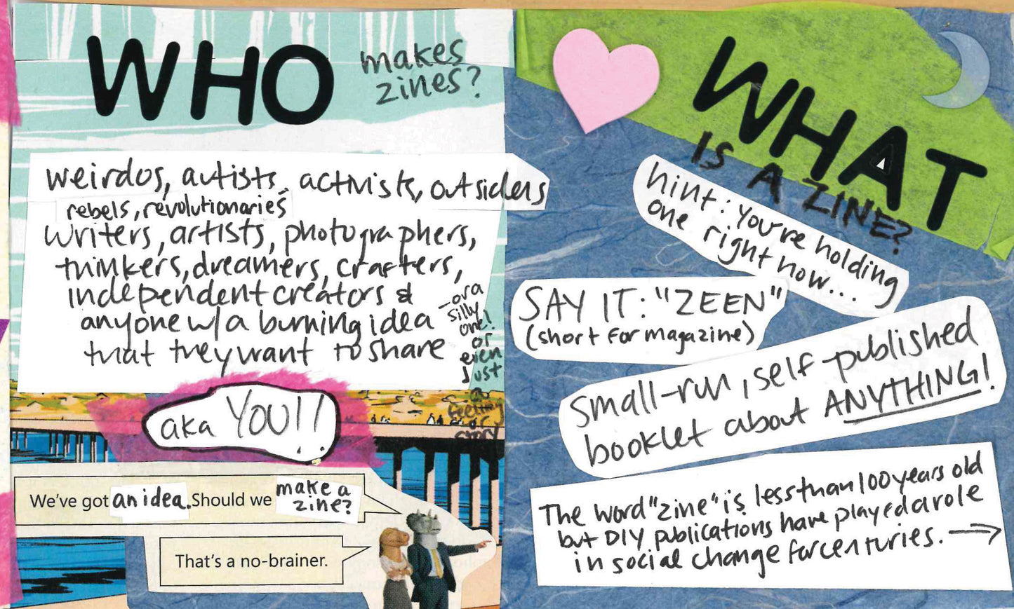 Introducing: Zines (The Who, What, Where, When, Why and How)