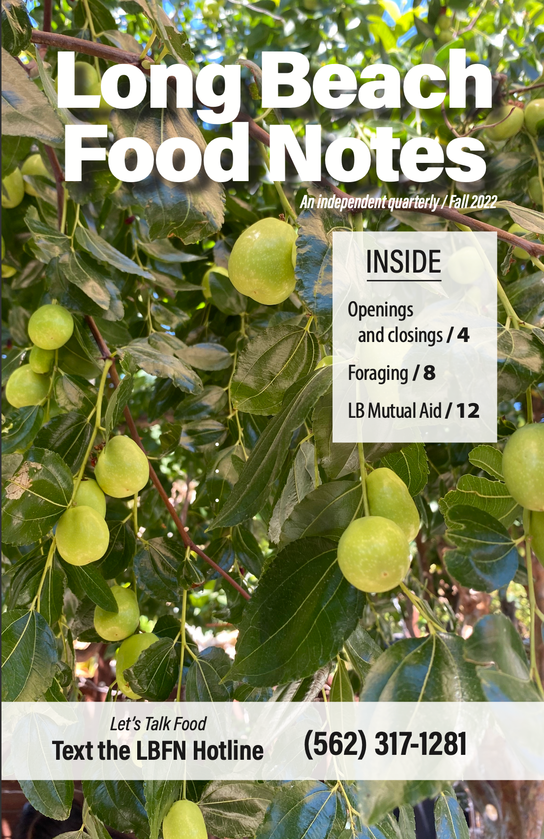 Long Beach Food Notes Issue #3