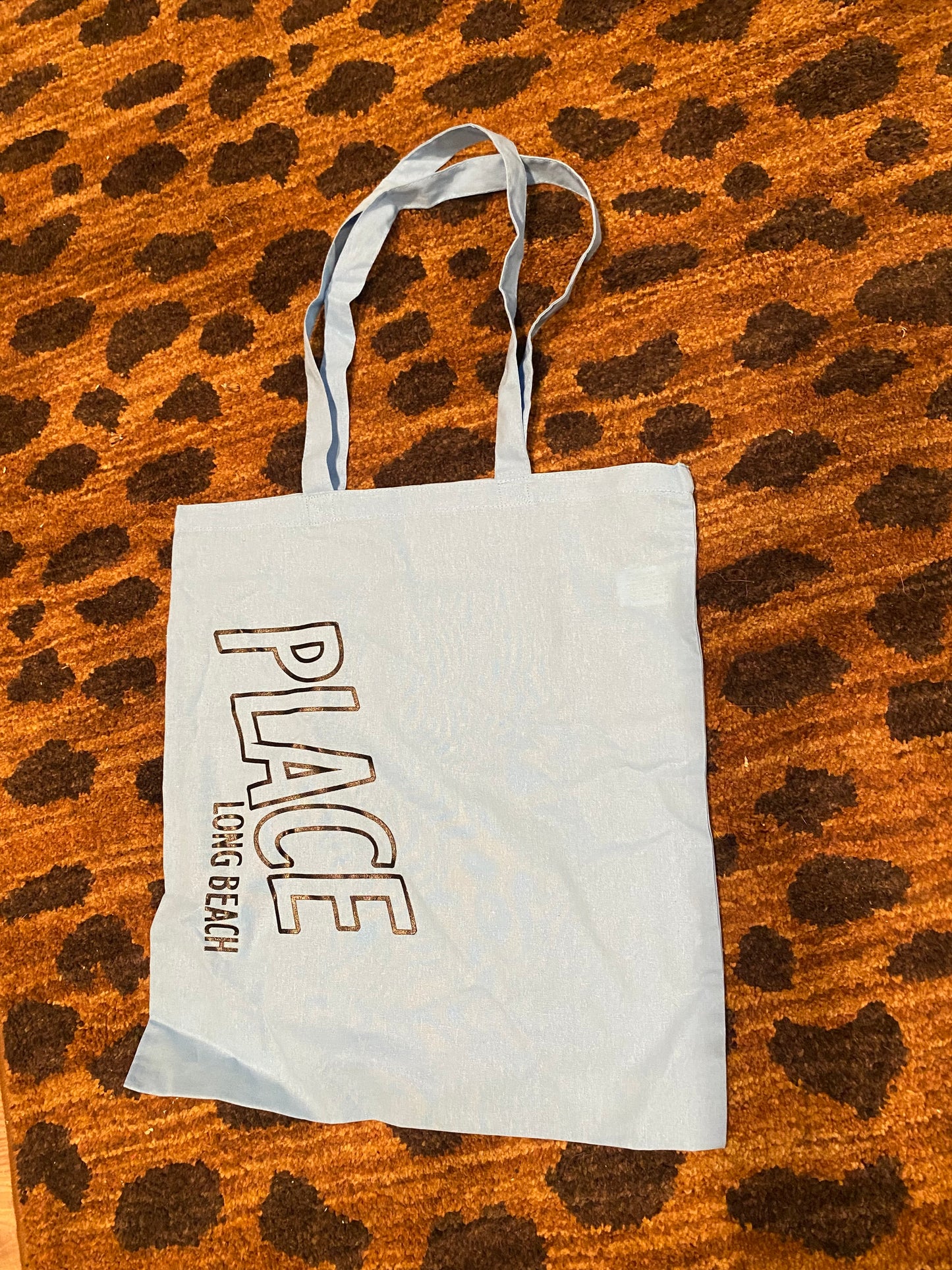 PLACE Blue tote bag